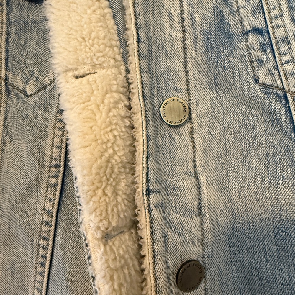 Articles Of Society Denim Jacket - M - Picture 4 of 4